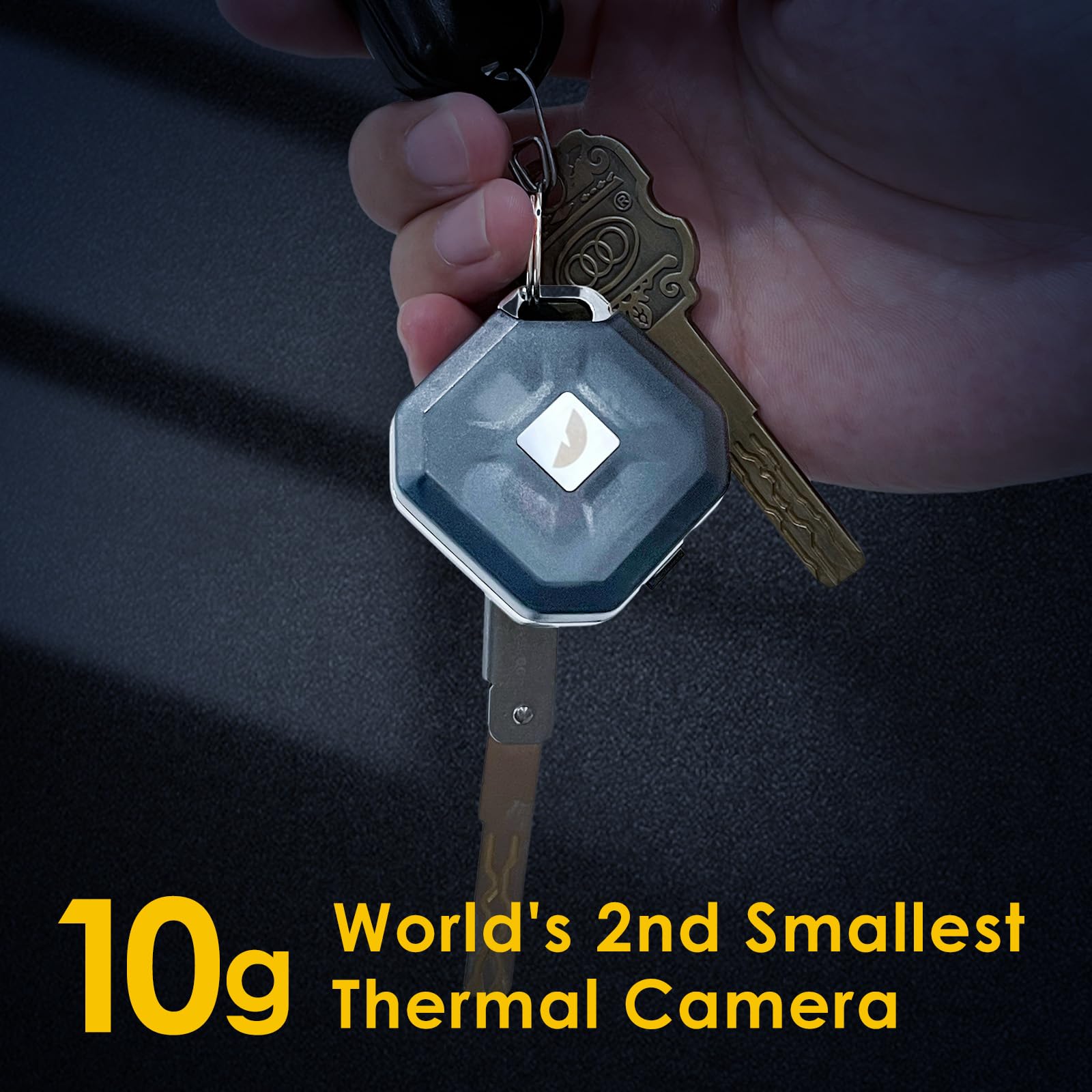 High Resolution P2 Thermal Camera for Android Phone - 512×384 IR Sensor, 256×192 Resolution, 15X Zoom, ±1.5℃ Accuracy (-4°F~1112°F) | Perfect for Home Inspection, Electrical Maintenance & Outdoor Adventures