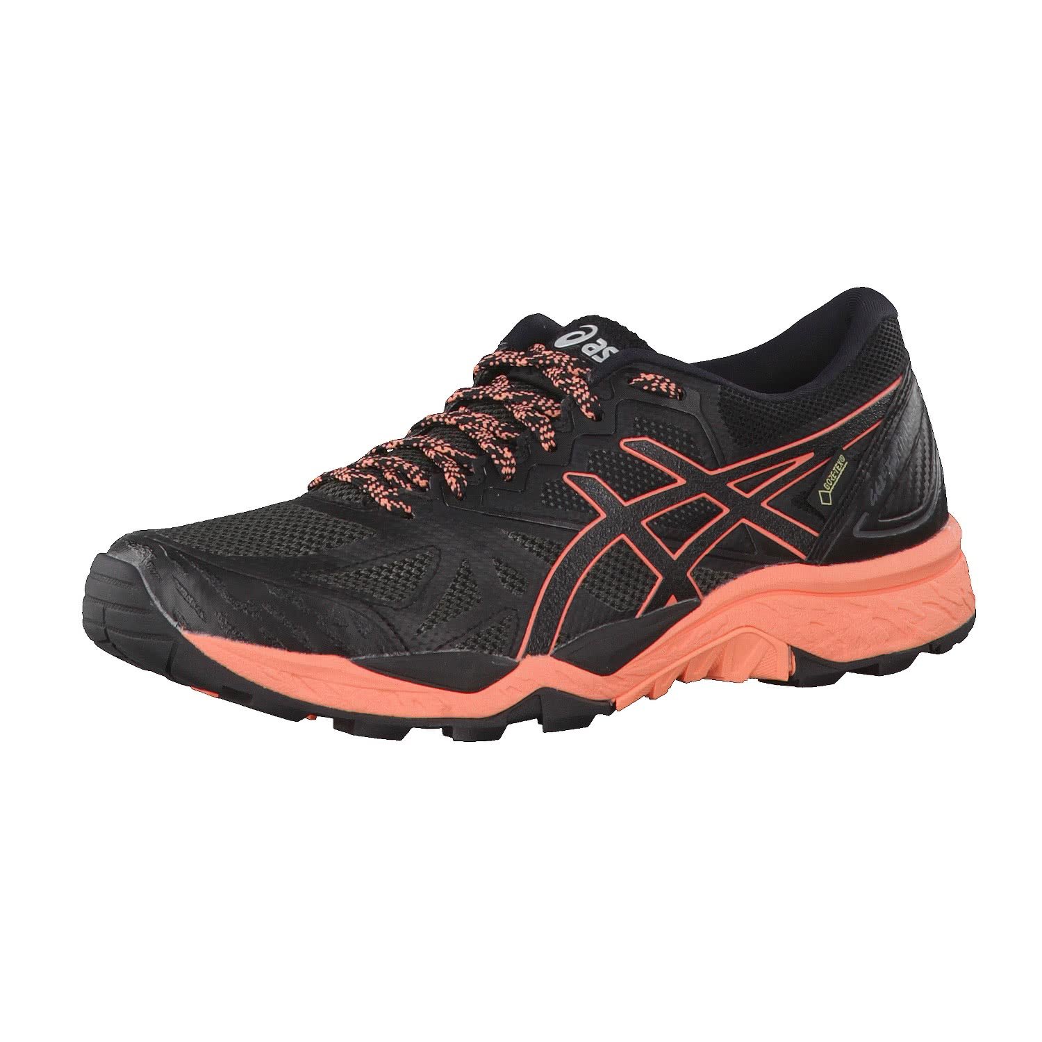 ASICS Gel-Fujitrabuco 6 G-TX Women's Trail Running Shoes - Waterproof Hiking Sneakers for Women (Size UK 4.5 / US 6.5 / EU 37.5) - Black & Pink 9006 - Perfect for Outdoor Jogging & Mountain Trails