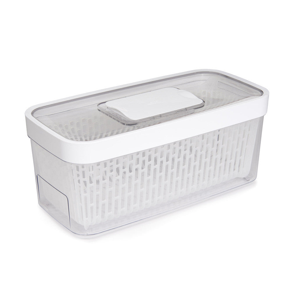 GREENSAVER Produce Keeper - Extend Freshness of Fruits & Vegetables | Eco-Friendly Food Storage Container for Kitchen, Refrigerator & Meal Prep
