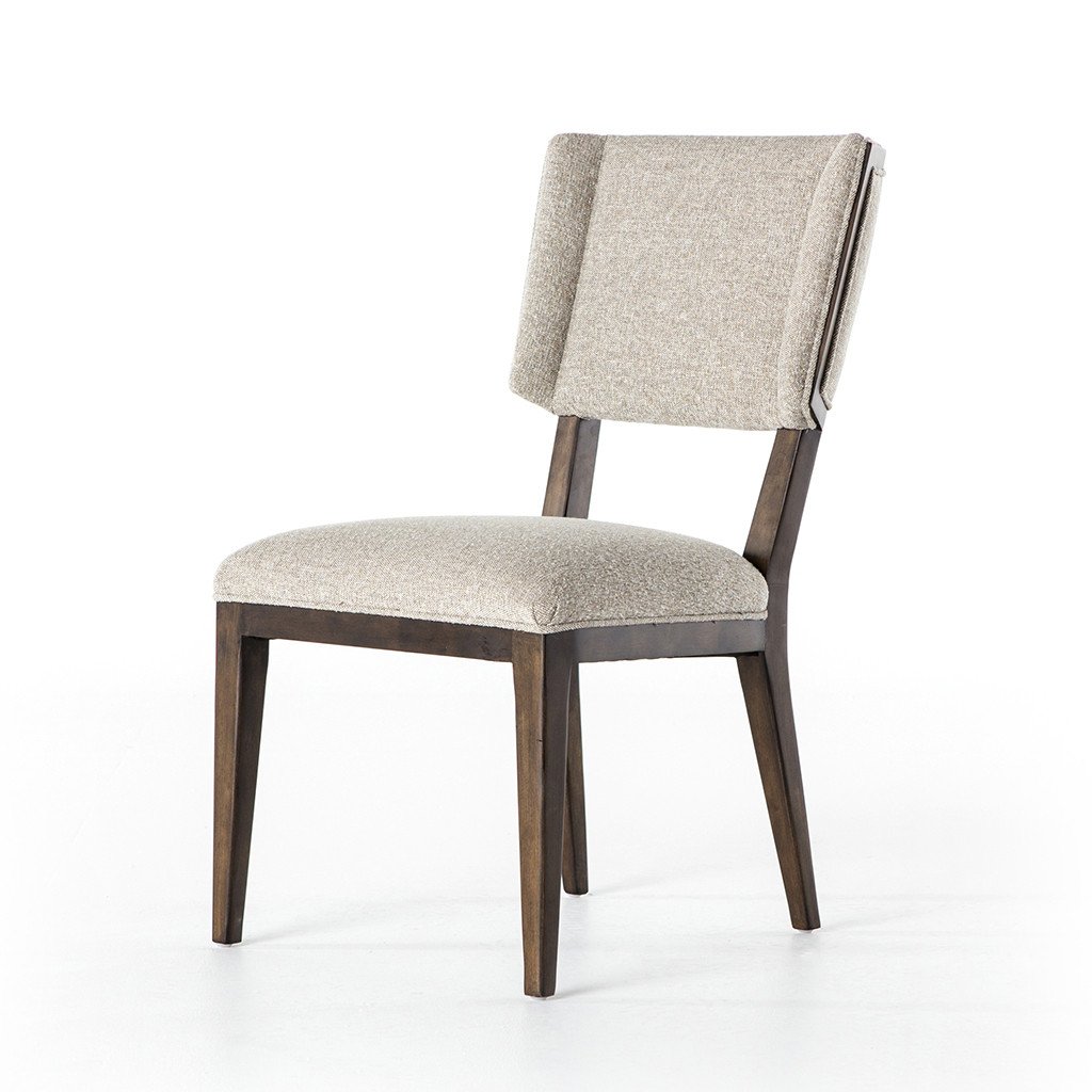 Jax Dining Chair - Honey Wheat Upholstered Wooden Chair for Kitchen, Dining Room & Breakfast Nook - Comfortable & Stylish Seating Solution