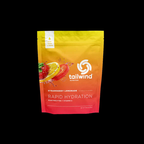 Tailwind Rapid Hydration Powder - Lemon Flavor | 25 Servings Electrolyte Drink Mix for Running, Cycling & Outdoor Sports | Fast-Absorbing Energy & Hydration Supplement for Athletes