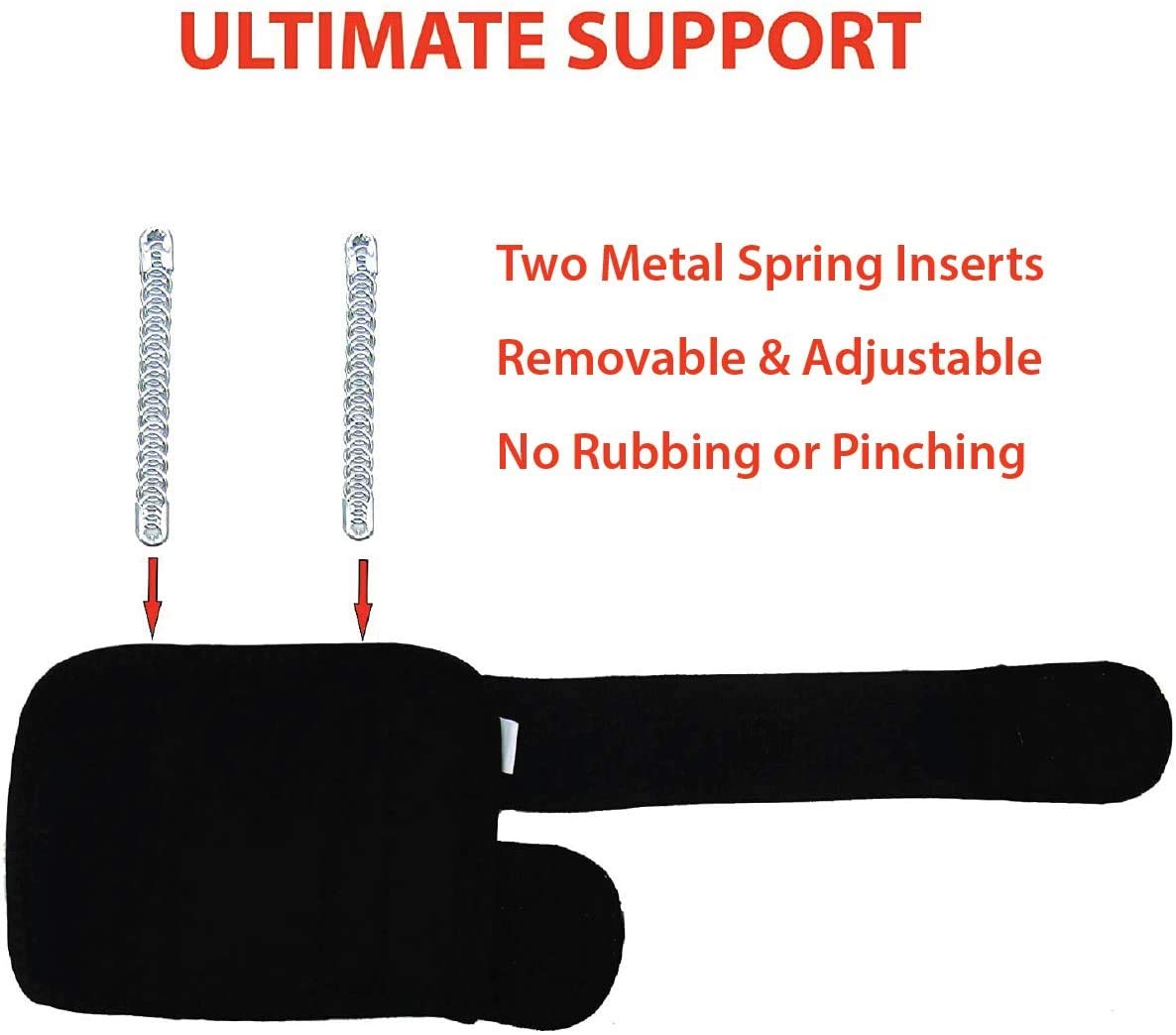 NeoAlly Dog Front Leg Compression Braces with Metal Spring Strips - Supportive Wrist Stabilizer for Small Dogs, Prevents Injuries & Sprains (XXS/XS Pair) - Ideal for Active Dogs, Post-Surgery Recovery & Joint Support