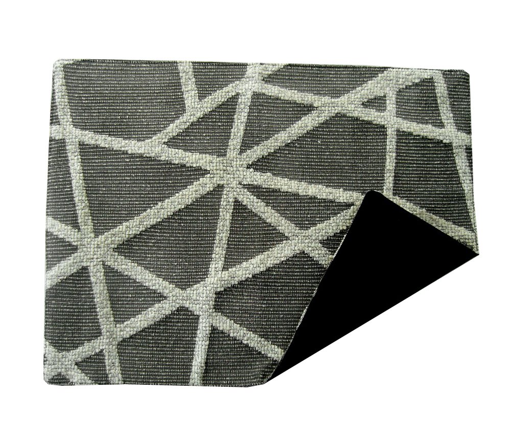 Artbisons Set of 6 Gray Geometric Placemats - 16