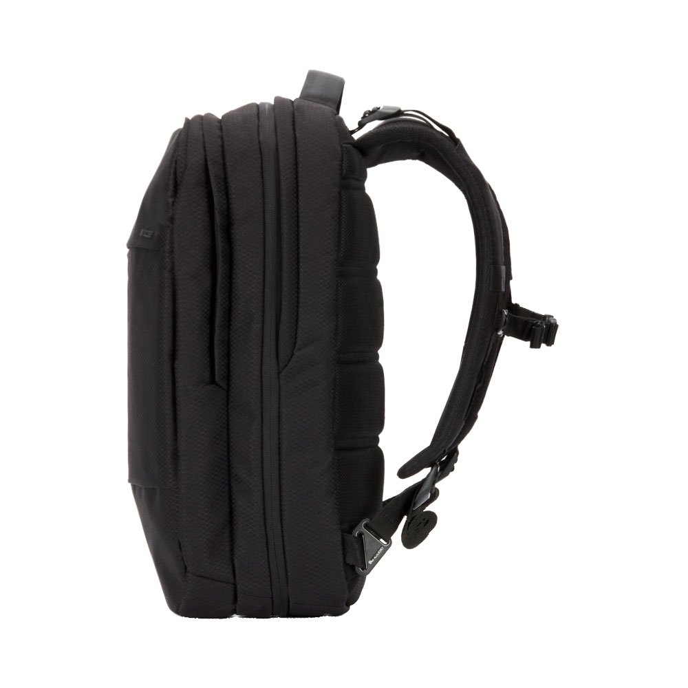 Incase City Backpack with Diamond Ripstop - Durable Water-Resistant Laptop Backpack for Work & Travel - Black - Perfect for Commuting, School & Business Trips