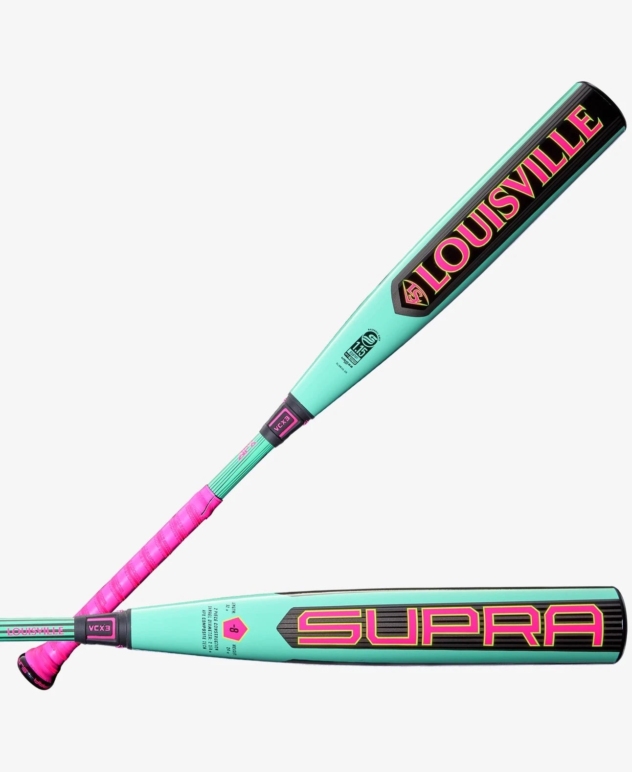 2026 Louisville Slugger Supra USSSA Baseball Bat -8 Drop, 2 3/4