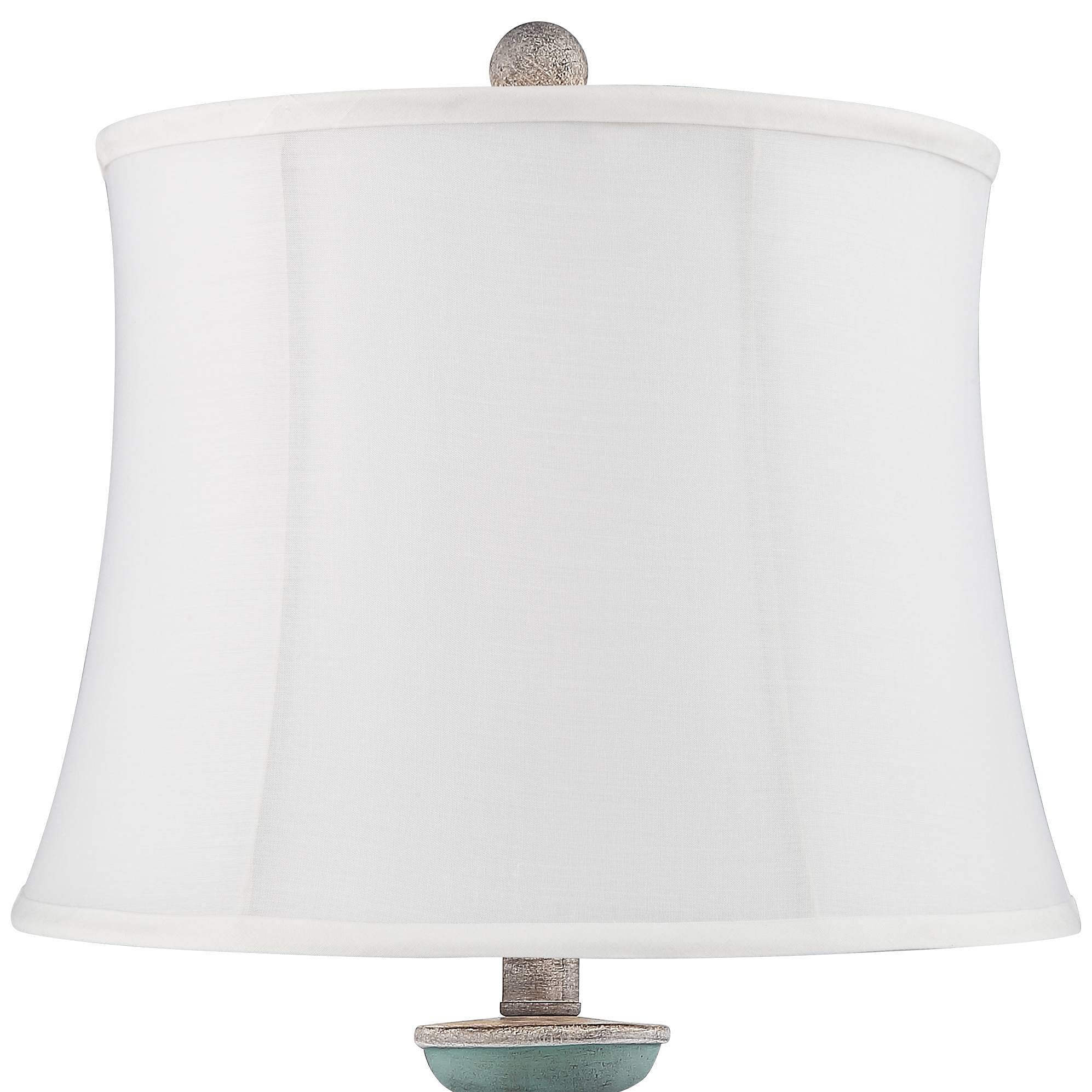Regency Hill Patsy Rustic Farmhouse Table Lamps - Set of 2, 26.5