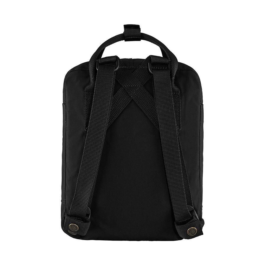 Fjallraven Kanken Mini Backpack - Lightweight 220g Water-Resistant Daypack for School, Travel & Hiking | Classic Black FW20 Collection