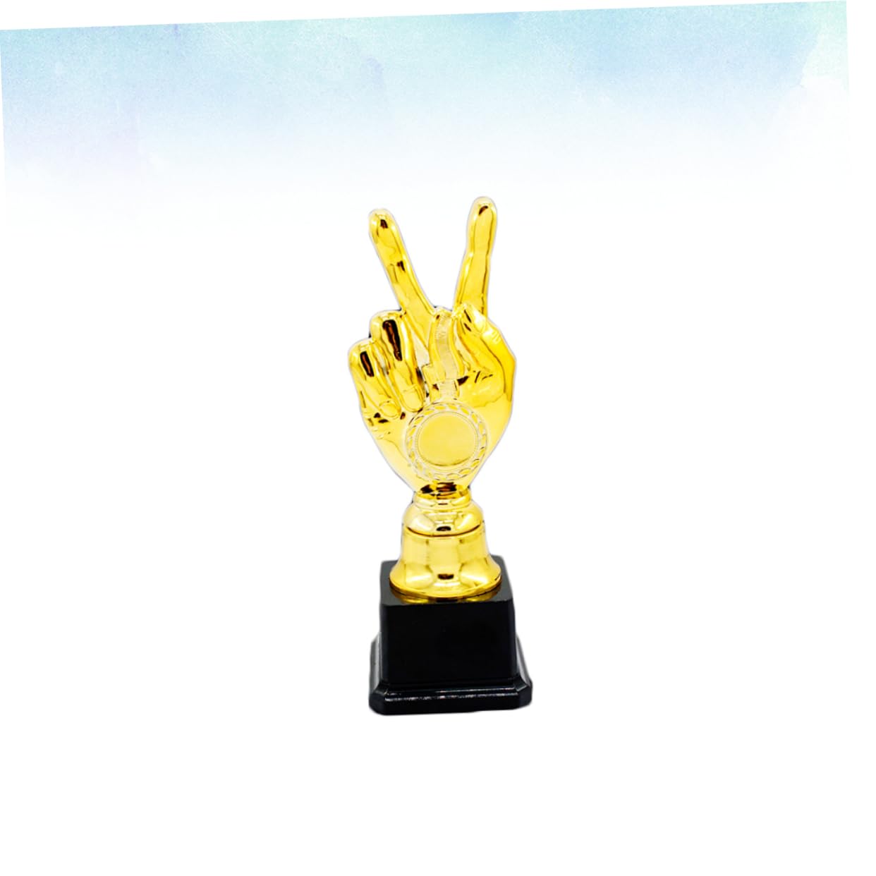 BCOATH 2-Pack Kids Trophy Cup Set - Mini Competition Awards with Golden Balloon & Reusable Base - Perfect for School Events, Sports Awards & Birthday Party Prizes