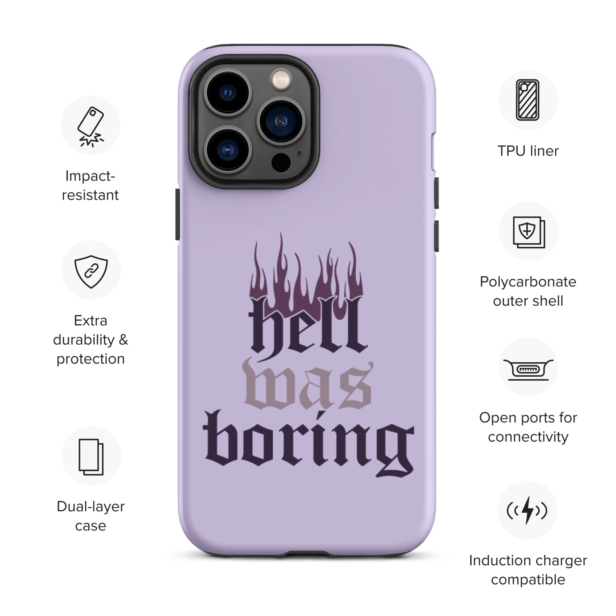 Premium Tough iPhone Case - Shockproof & Durable Protection for Everyday Use | Perfect for Outdoor Adventures & Active Lifestyles