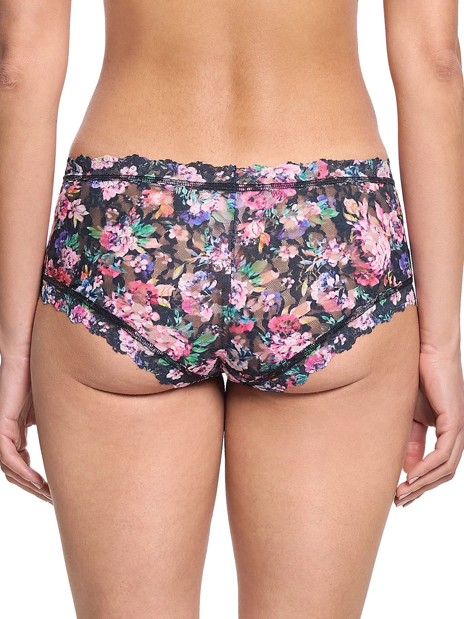 Printed Signature Lace® Boyshorts - Comfortable Women's Underwear for Everyday Wear | Perfect for Sleep, Lounge & Casual Outfits