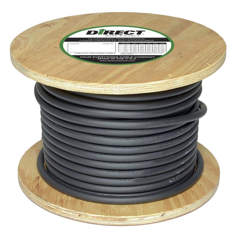 High-Quality Direct Wire Flex A Prene Welding Cable - Durable & Flexible for Automotive, Marine, and Industrial Applications