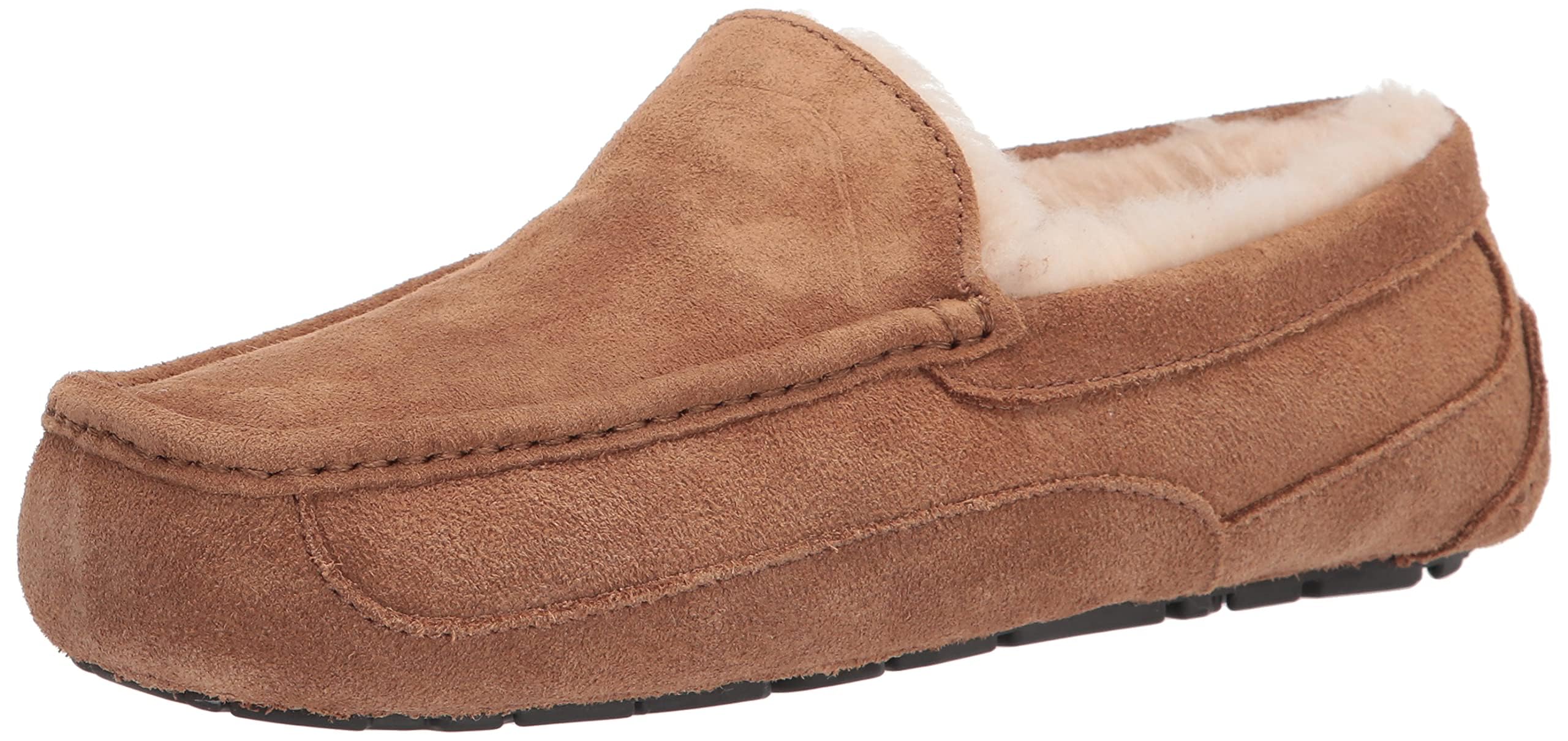 UGG Men's Ascot Slippers - Comfortable Indoor/Outdoor House Shoes for Relaxing at Home & Casual Wear
