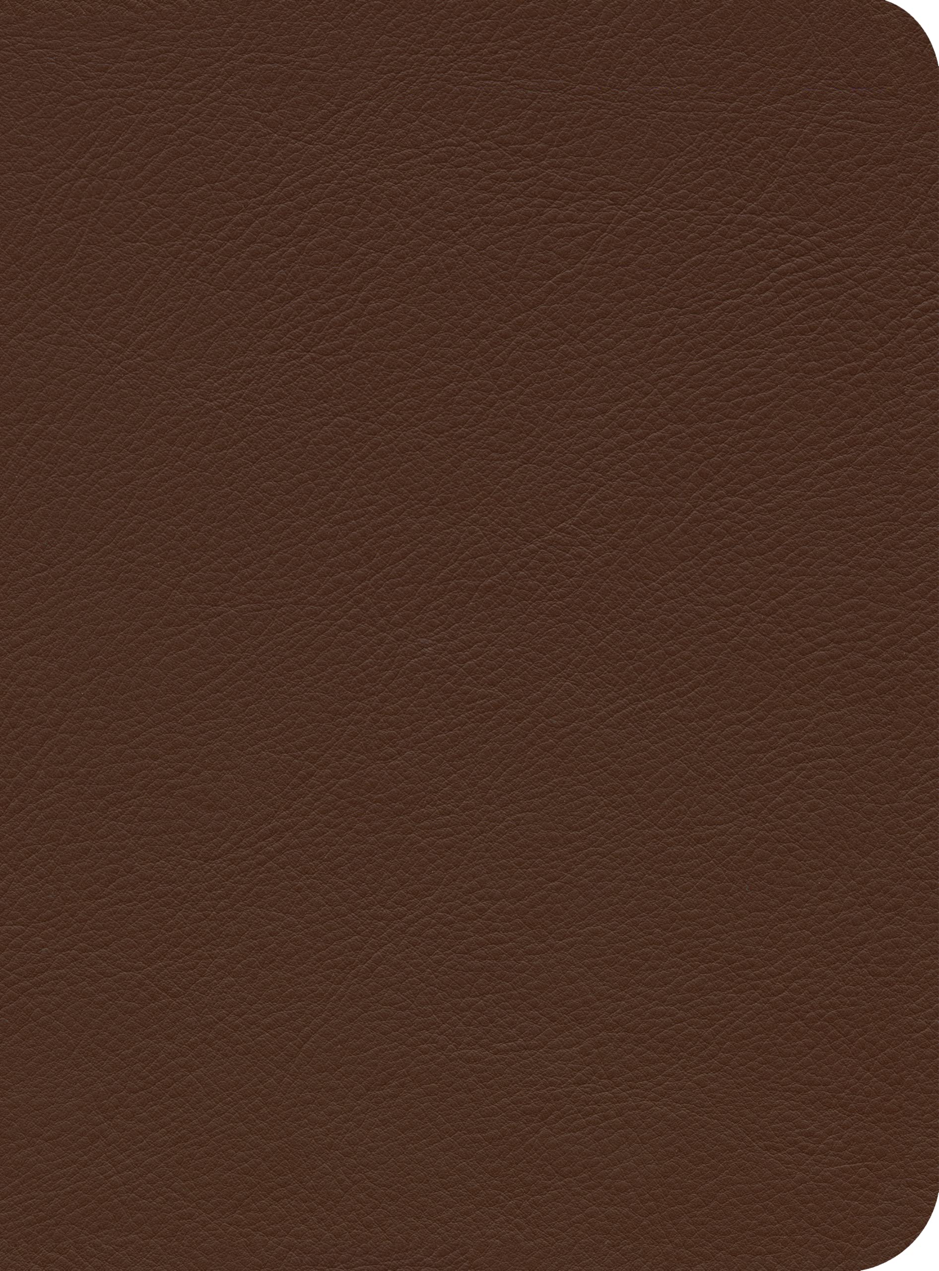 ESV Reformation Study Bible - Genuine Brown Premium Leather Cover - Perfect for Bible Study, Church Services & Christian Devotionals