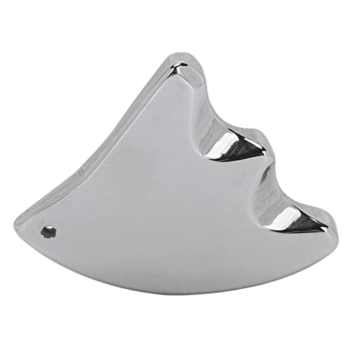Terahertz Gua Sha Stone for Face & Neck Pain Relief - Hot/Cold Massage Tool for Skincare & Relaxation