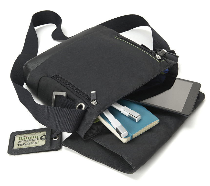 Moleskine MyCloud Reporter Bag for iPad & Tablets - Stylish & Durable Laptop Briefcase for Work, Travel & Business Professionals