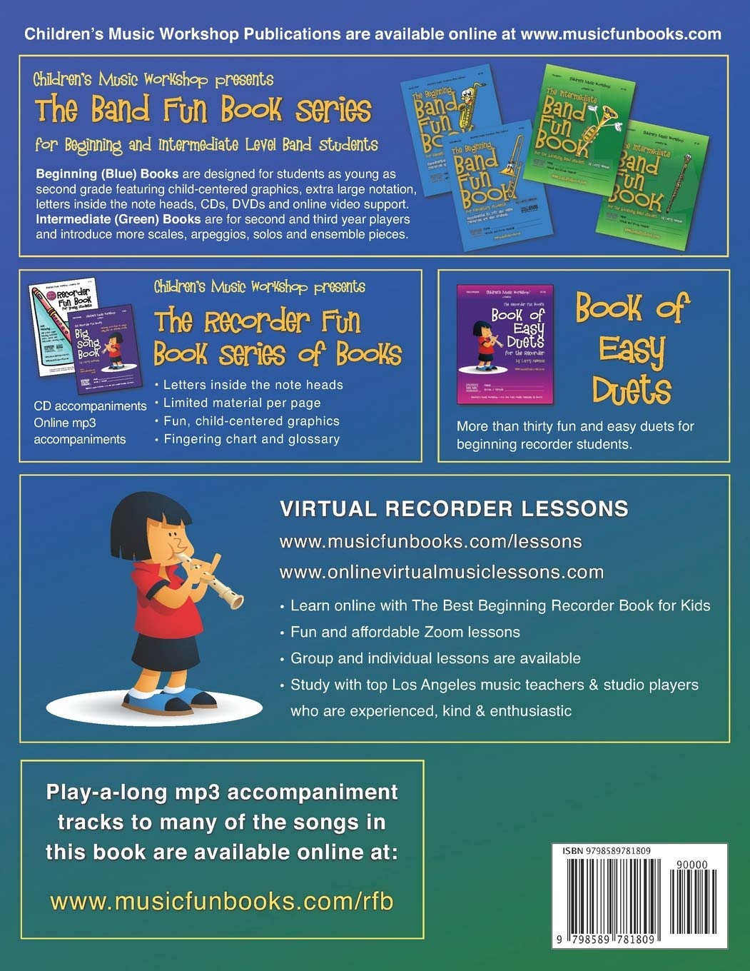 Best Beginning Recorder Book for Kids - Learn to Play Recorder with Fun Songs & Lessons | Perfect for Music Class, Homeschool & Beginner Musicians