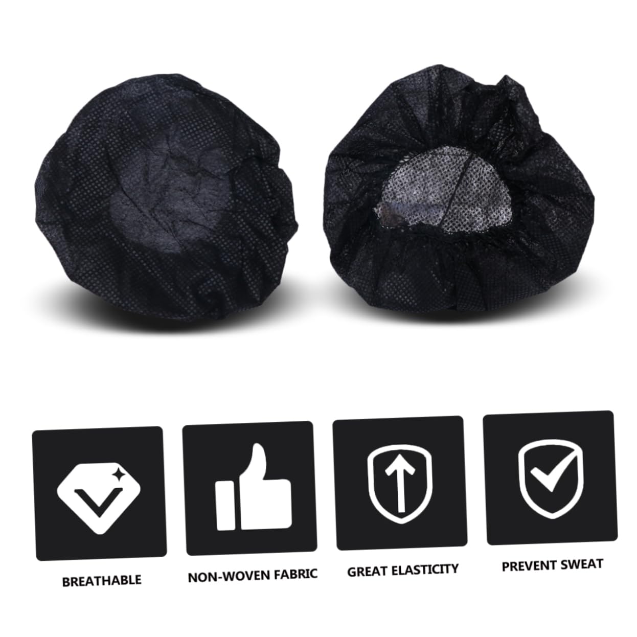 Hemobllo 200 Pcs Soft Comfortable Headphone Sleeves - Lightweight Headset Protector Covers for Earbuds, AirPods & Wireless Headphones - Perfect for Home, Office, Gym & Travel Use