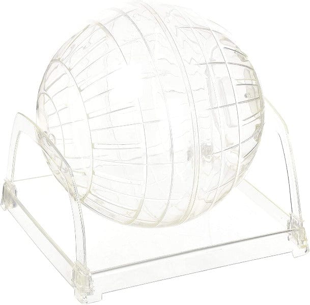 Living World Exercise Ball with Stand - Stability Ball for Yoga, Pilates & Home Workouts - Perfect for Fitness, Balance Training & Office Seating
