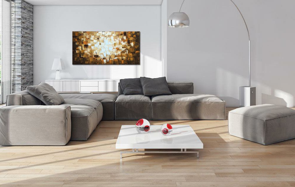 Textured Abstract Oil Paintings on Canvas - Modern Wall Art Decor for Living Room, Bedroom & Office | Handmade Contemporary Artwork