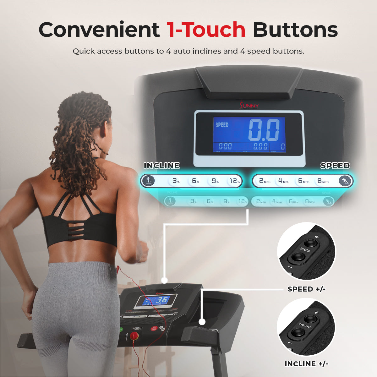 Premium Auto Incline Smart Treadmill - Foldable Electric Running Machine with Bluetooth, 12 Preset Programs - Perfect for Home Gym, Cardio Workout & Small Spaces