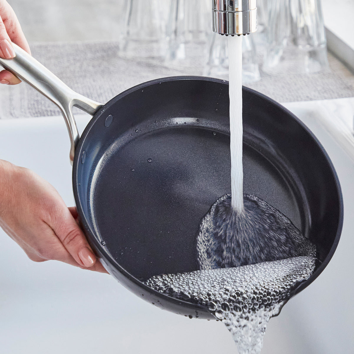 GP5 Infinite8 Ceramic Nonstick 11-Piece Cookware Set - Non-Toxic PFOA-Free Pots and Pans for Healthy Cooking - Perfect for Frying, Boiling & Sauteing in Modern Kitchens