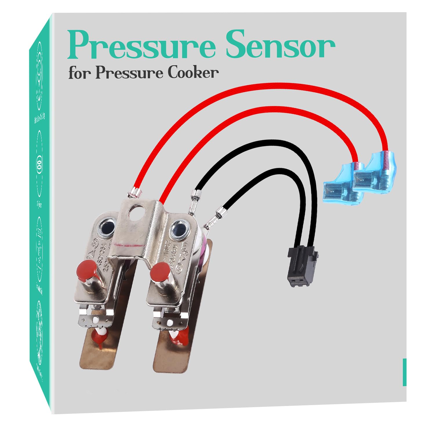 Original Pressure Sensor Switch for Instant Pot, Power Cooker, Cuisinart, Farberware, Power Quick Pot & Crock-Pot Electric Pressure Cookers - Replacement Part for Safe Cooking & Perfect Pressure Control