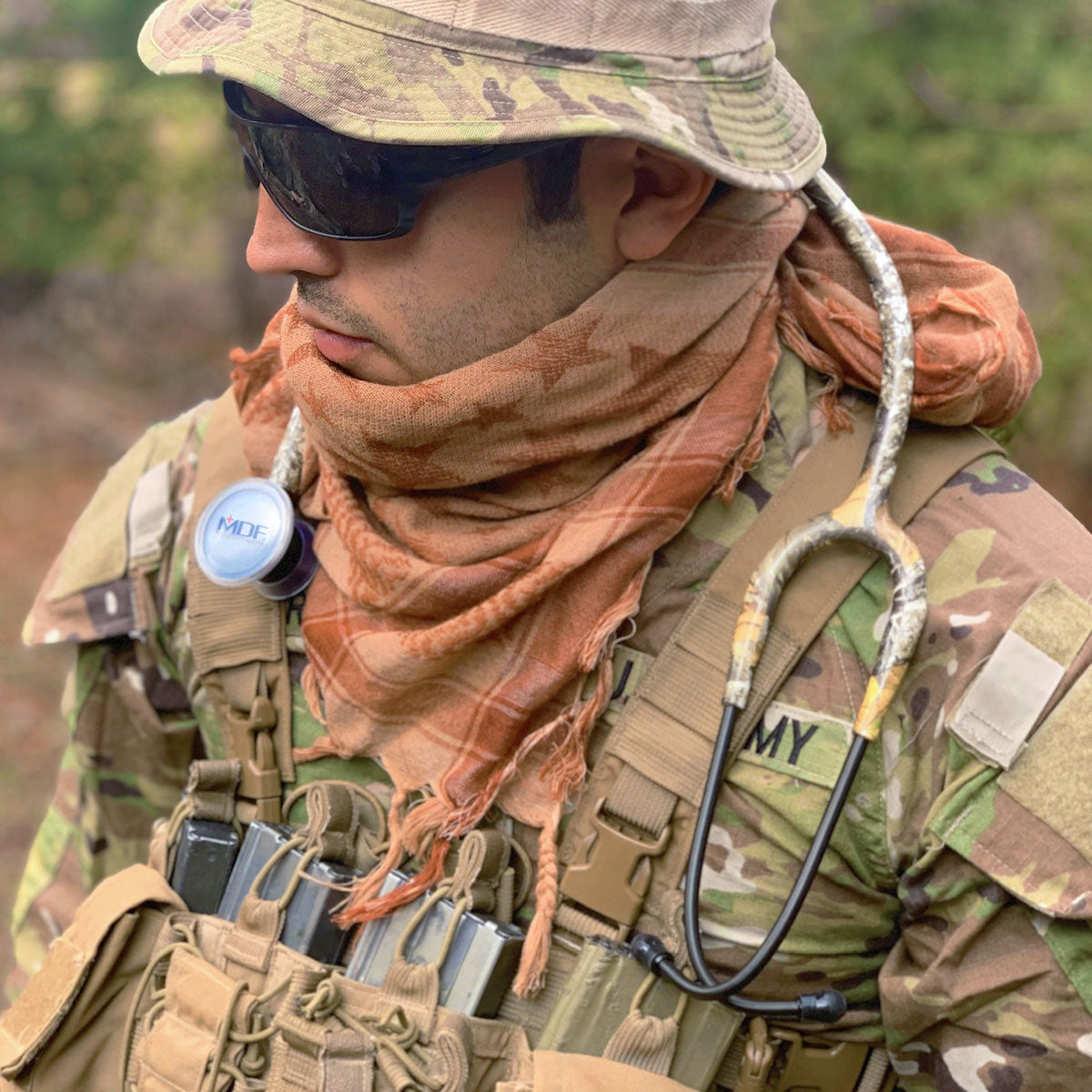 ProCardial® Titanium Cardiology Stethoscope - Realtree Edge Camo/Blackout - Premium Medical Stethoscope for Doctors, Nurses & Healthcare Professionals - Ideal for Cardiology, Emergency Rooms & Clinical Use