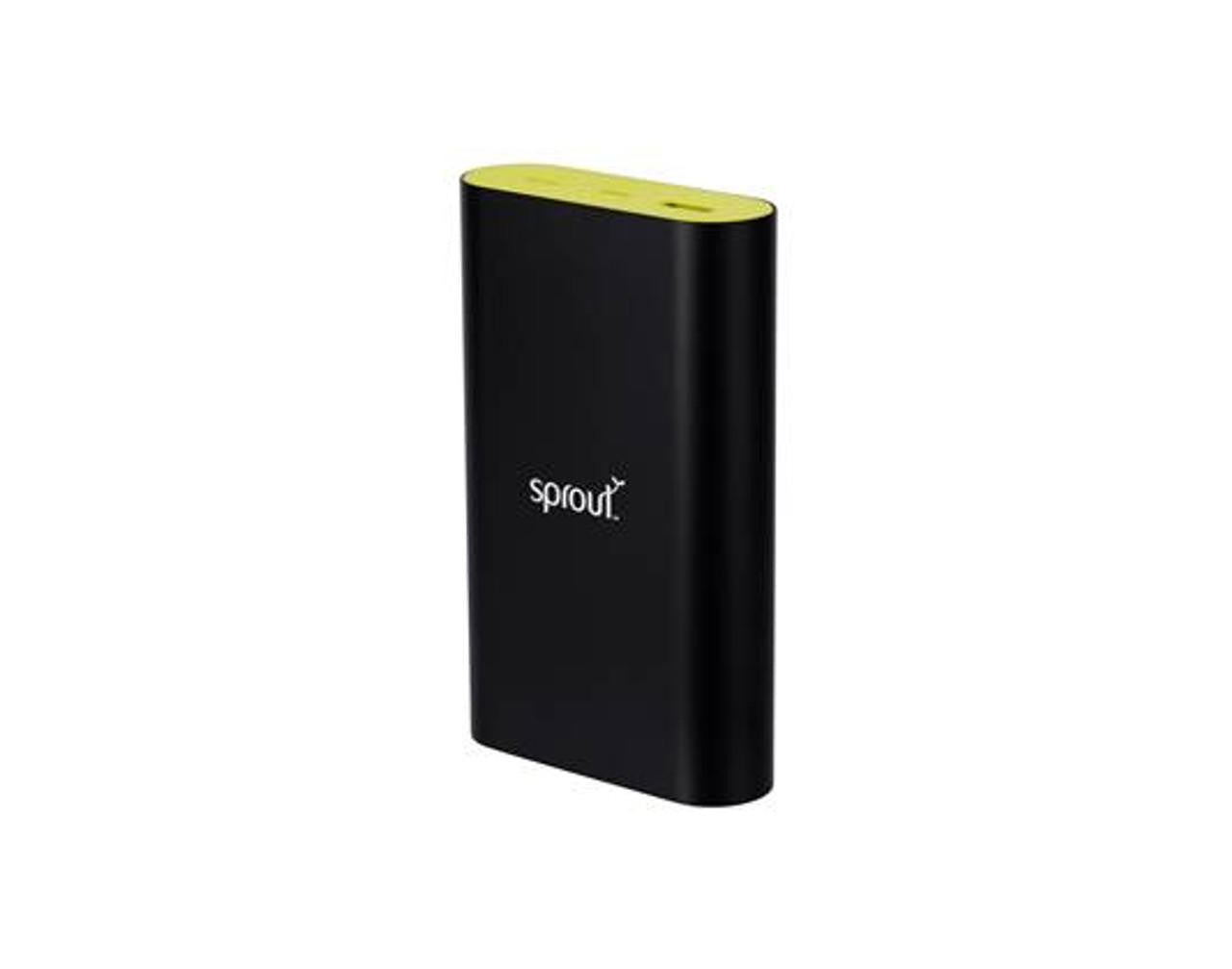 Sprout Elite Series Powerbank Pro - 15,000mAh Portable Charger | Fast Charging External Battery Pack for iPhone, Android, Tablets | Perfect for Travel, Camping & Emergency Power Backup
