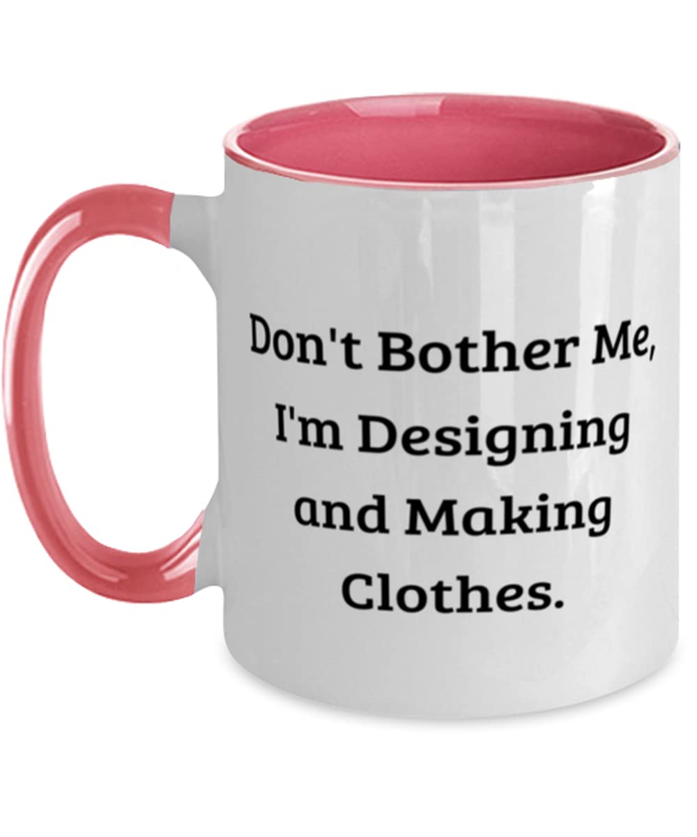 Custom Two-Tone 11oz Coffee Mug for Designers & Tailors - Perfect Gift for Men & Women - Ideal for Tea, Coffee, or Office Use