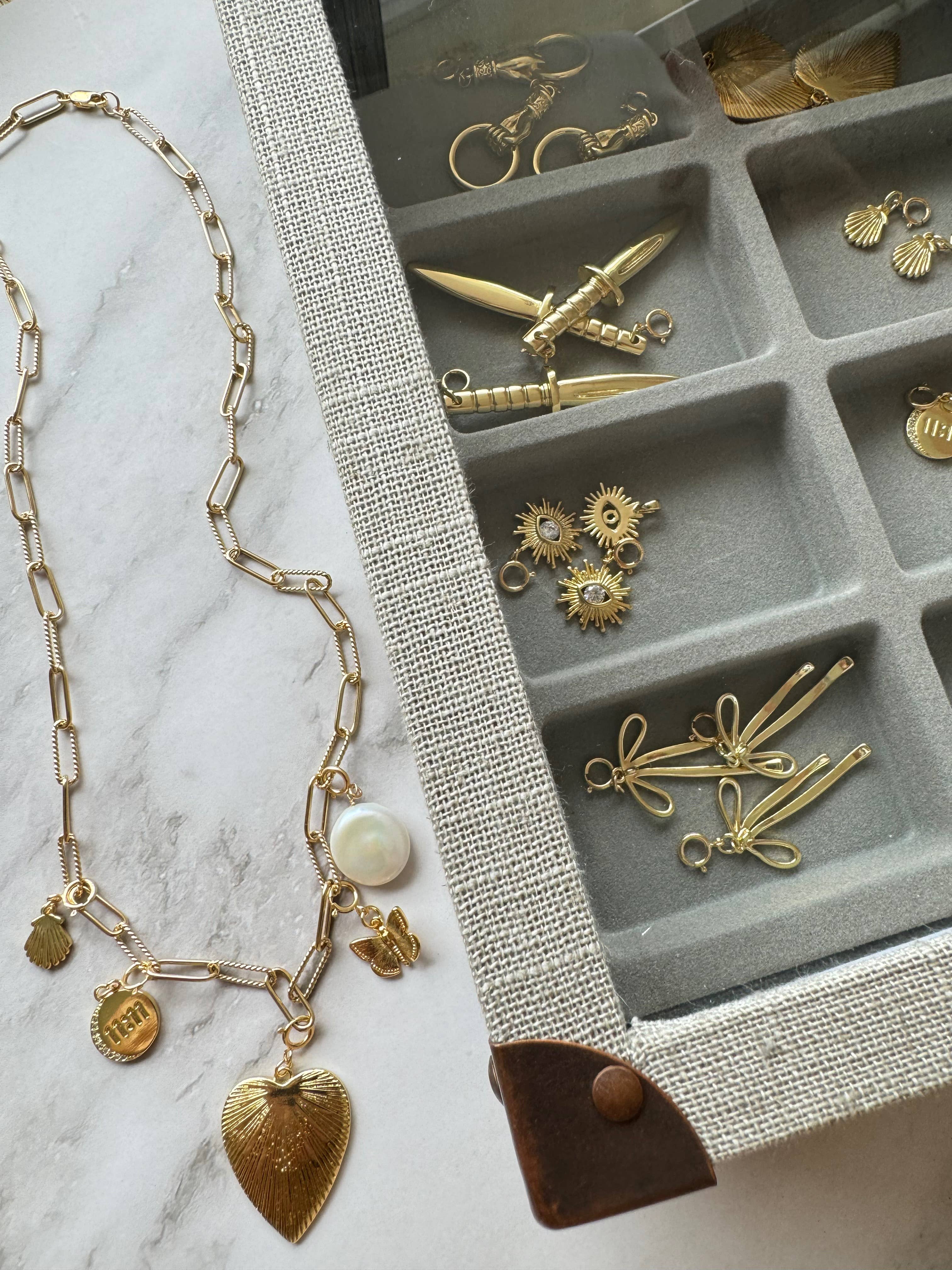 Kylie Necklace Set of 3 - Dainty Layered Charm Bar Necklaces for Women | Perfect for Everyday Wear, Gift Giving & Layering Jewelry