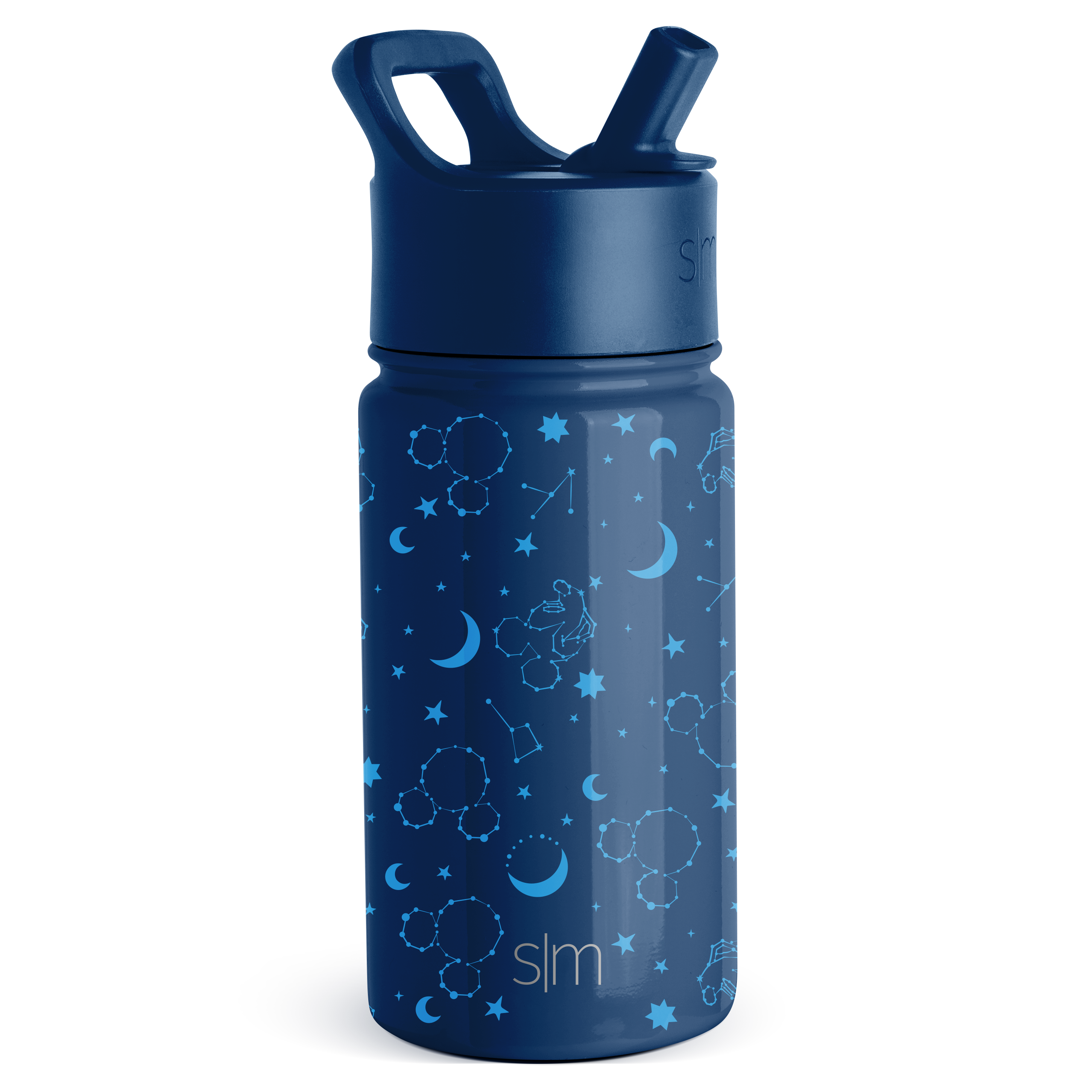 Summit Kids Water Bottle with Straw Lid - BPA Free, Leak Proof, Insulated Stainless Steel Bottle for School, Sports & Outdoor Activities