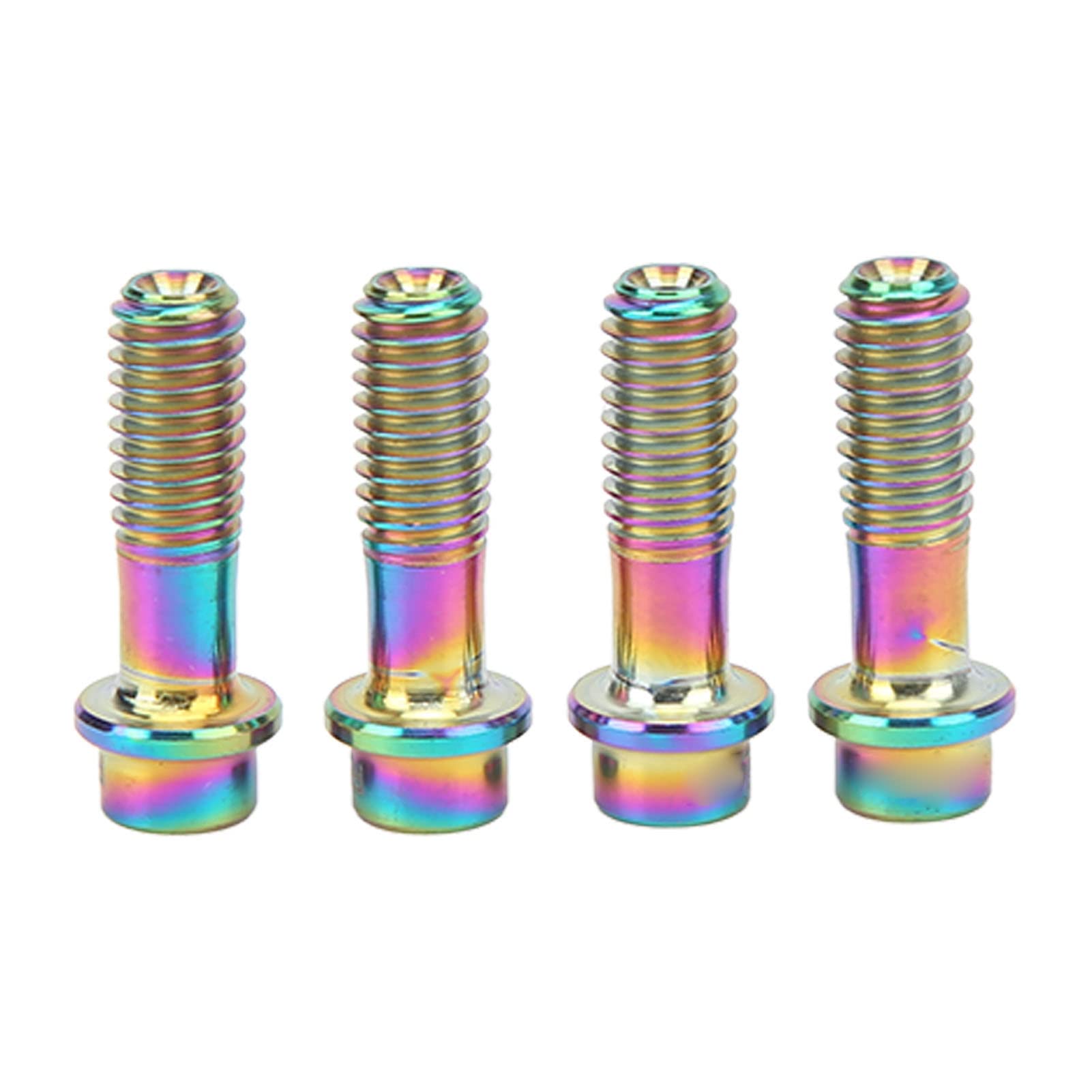 Titanium Alloy Bike Brake Lever Fastener Screws - Precision Threaded Mountain Bike Brake Lever Bolts for Secure Cycling | Perfect for Trail Riding, Commuting & Bike Maintenance