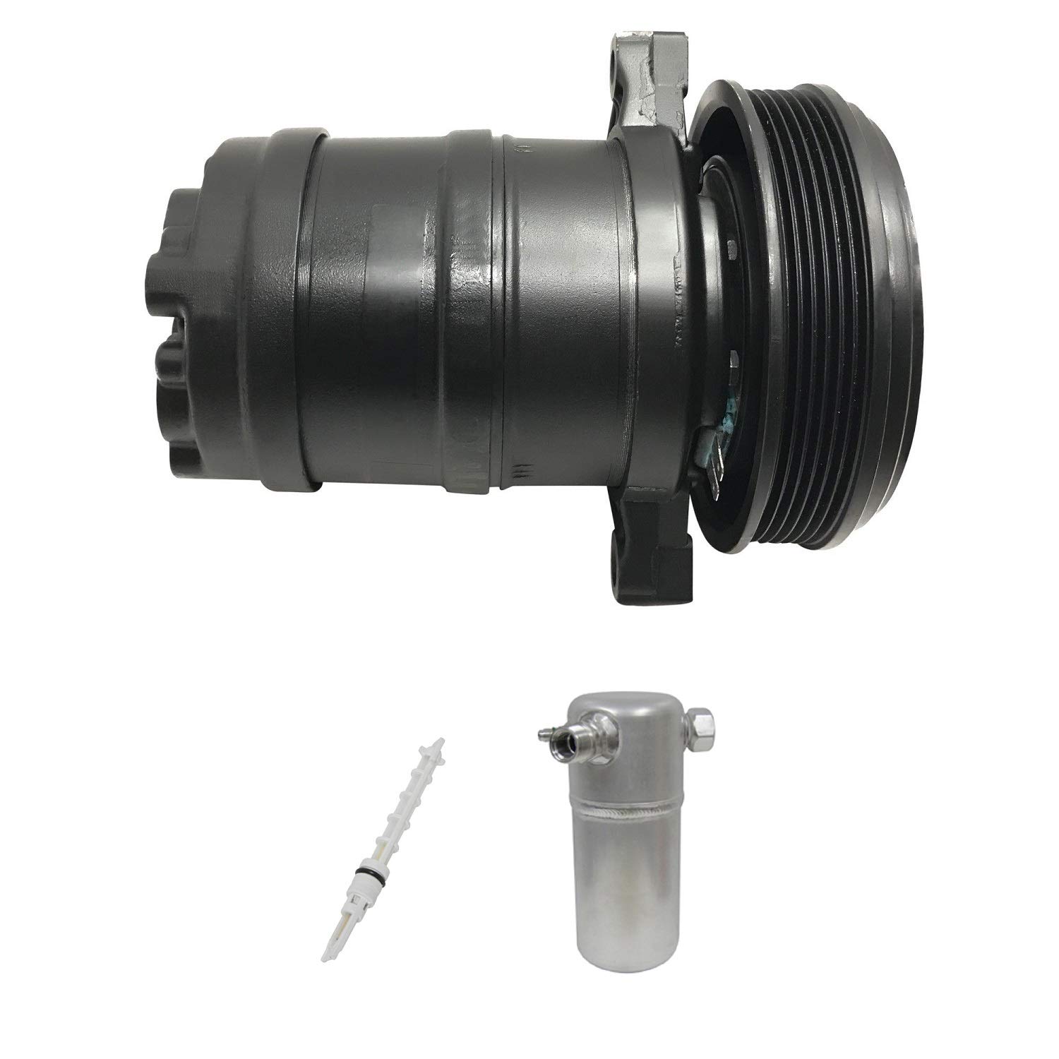 RYC Automotive AC Compressor & Clutch Kit KT CE28 - Compatible with Multiple Car Models | Perfect for AC System Repair & Replacement