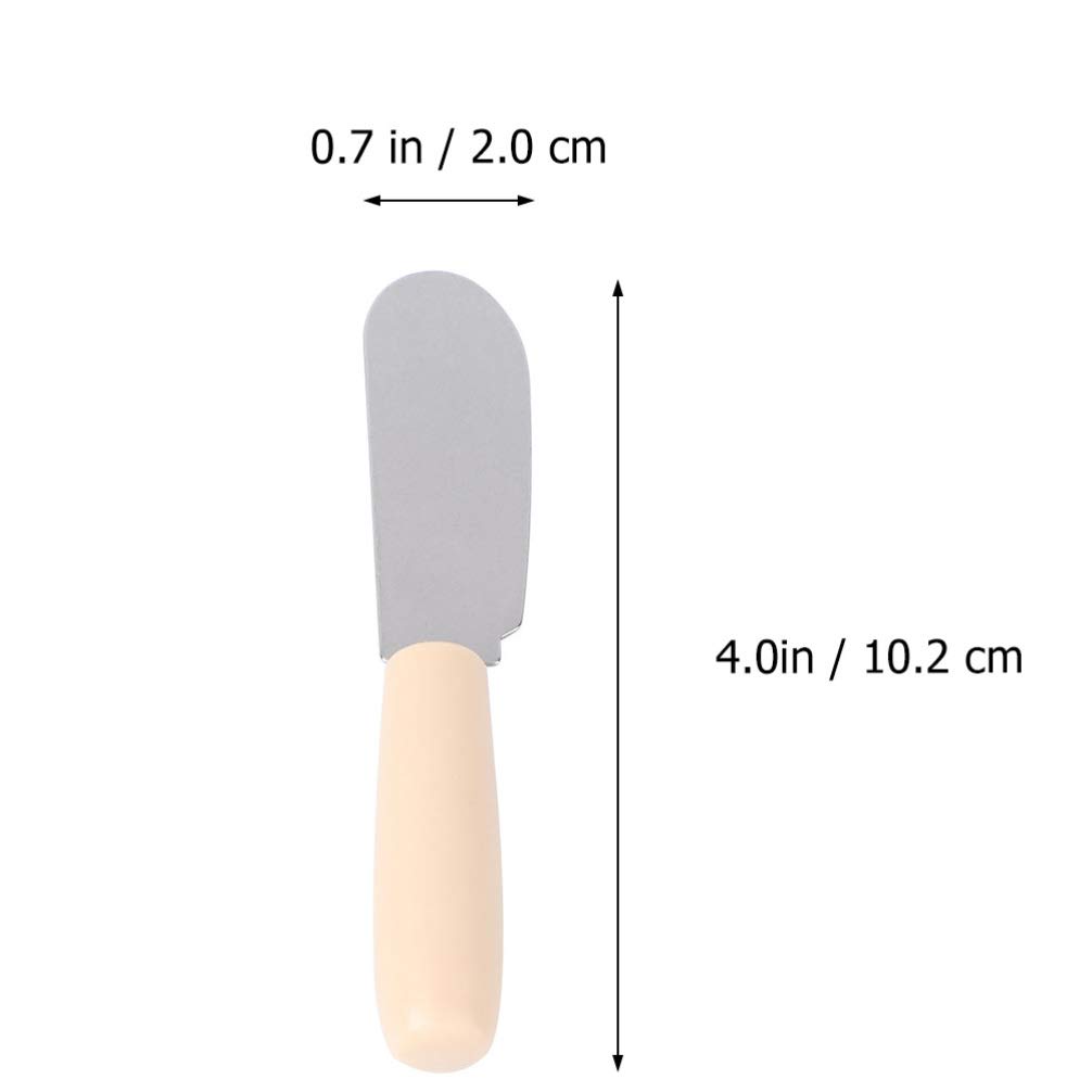 16-Piece Stainless Steel Spatula Set for Baking - Plastic Handle Cream Spatula, Butter Spatula, Icing Spatula & Smoother - Perfect for Cake Decorating, Cookie Dough, Frosting & Dessert Making
