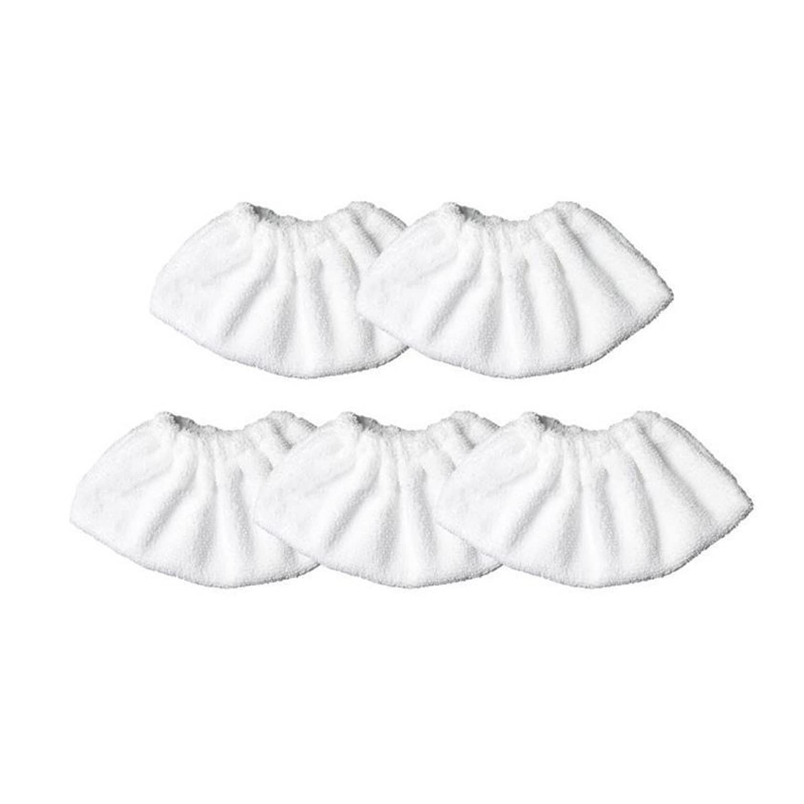 Karcher SC Series SC1 SC2 SC3 SC4 SC5 Steam Cleaner Replacement Brush Head Cover & Nozzle Kit - Round Extension Cleaning Brushes for Deep Cleaning (Set of 3) - Perfect for Tile Grout, Bathroom, Kitchen & Hard-to-Reach Areas