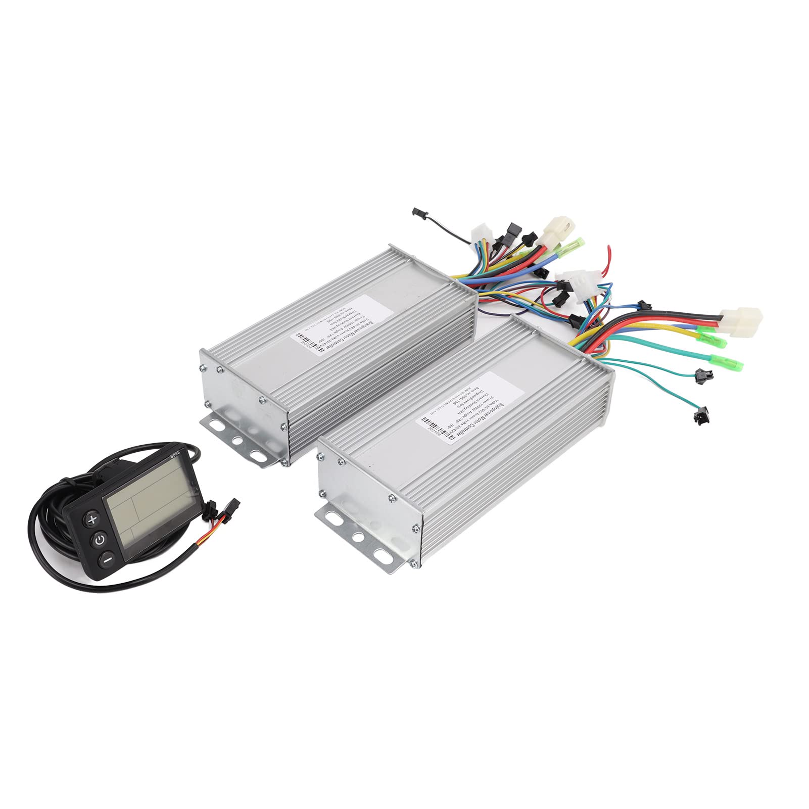 Chiwe 48V 60V Electric Bike Brushless Motor Controller with LCD Display - Silent Dual Drive Controller for E-Bikes & Electric Scooters - Perfect for Commuting, Off-Road & Urban Riding