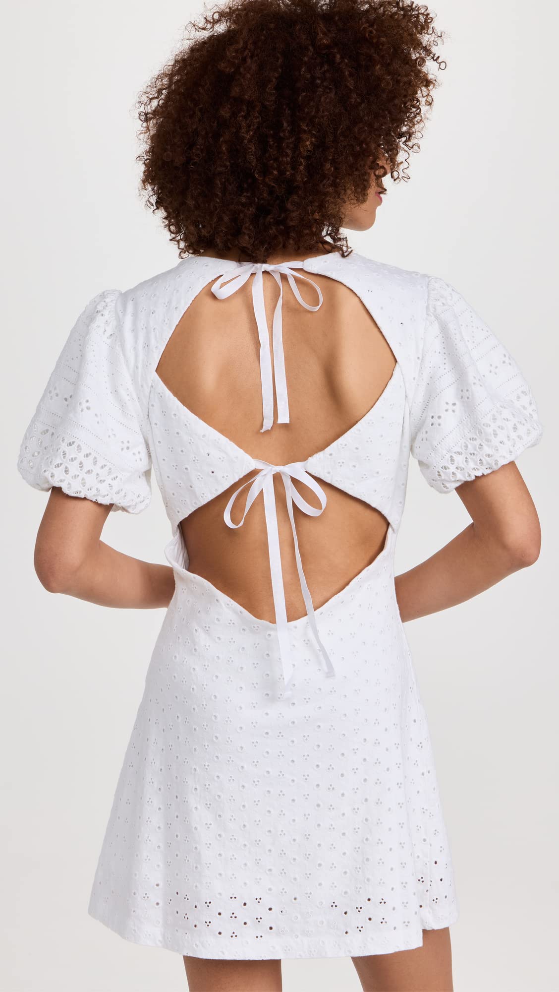 Free People Women's Apricot Rose Mini Dress - Flowy Summer Sundress for Beach, Vacation & Date Night | Boho Chic Short Dress with Floral Print