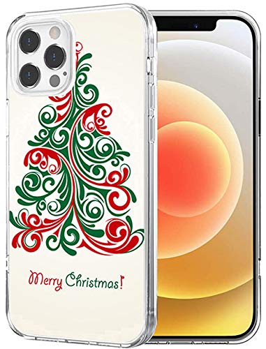 Lakaka iPhone 12 Pro Max 6.7 Inch Case with Christmas Tree Design - Durable Protective Cover for Holiday Parties, Gifts & Festive Celebrations