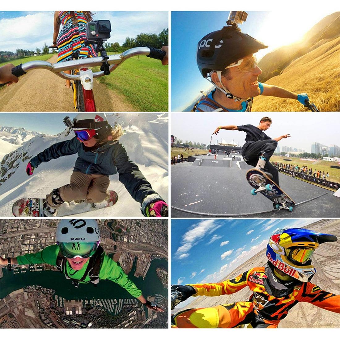 13-in-1 CNC Metal Accessories Kit for GoPro & Action Cameras with EVA Case - Perfect for Vlogging, Sports & Outdoor Adventures