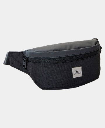 Rip Curl Small Waist Pack - Midnight K2 Waterproof Fanny Pack for Surfing, Hiking & Travel | Compact & Durable Crossbody Bag