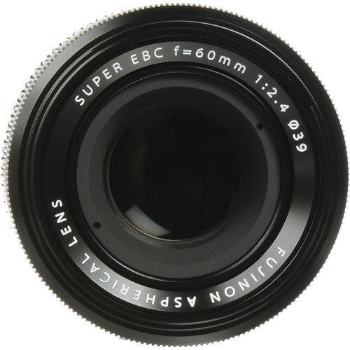 Fujifilm XF 60mm f/2.4 R Macro Lens for Fuji X-Mount Cameras - Professional Portrait & Close-Up Photography for Stunning Details