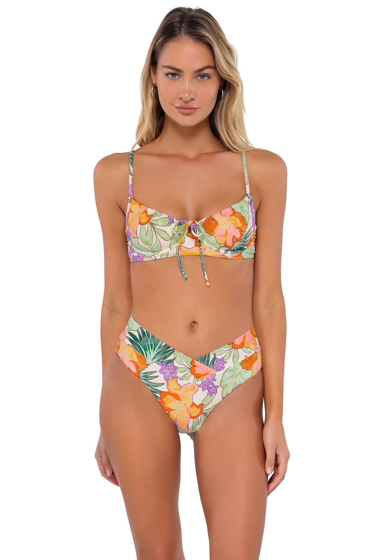 Avila Underwire Women's Swimsuit Bikini Top with Removable Cups - Supportive & Adjustable Swimwear for Beach, Pool & Vacation | Summer Swim Essentials