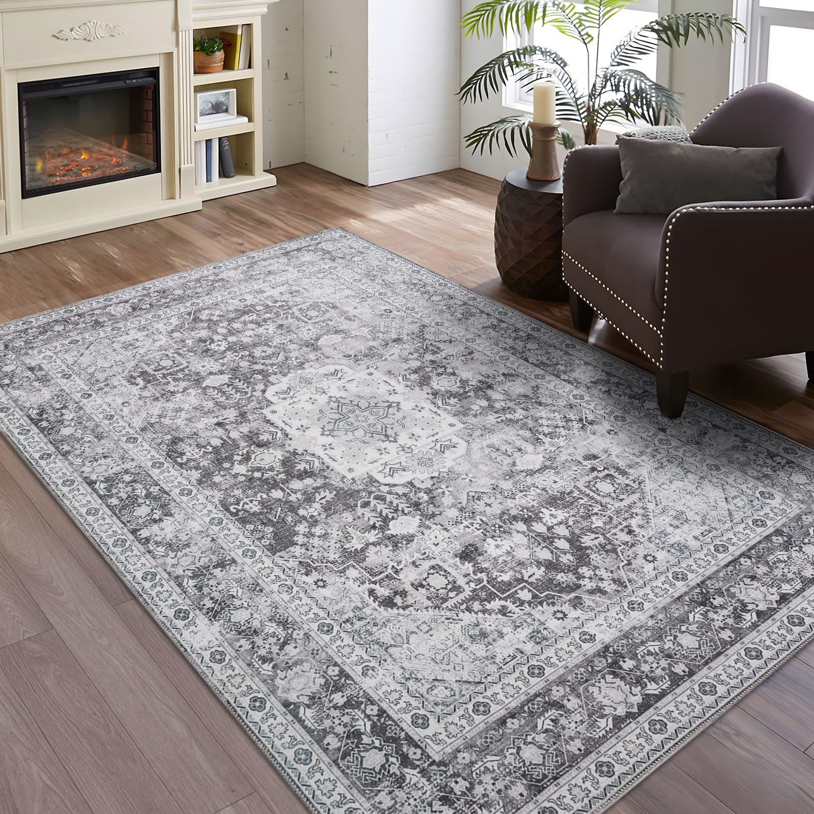 DECOMALL Washable Runner Rug 2'6