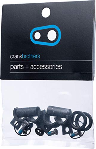 Crankbrothers Double Shot 2/3 Bike Suspension Refresh Kit - Black | MTB Fork & Shock Rebuild Kit for Mountain Biking & Trail Riding