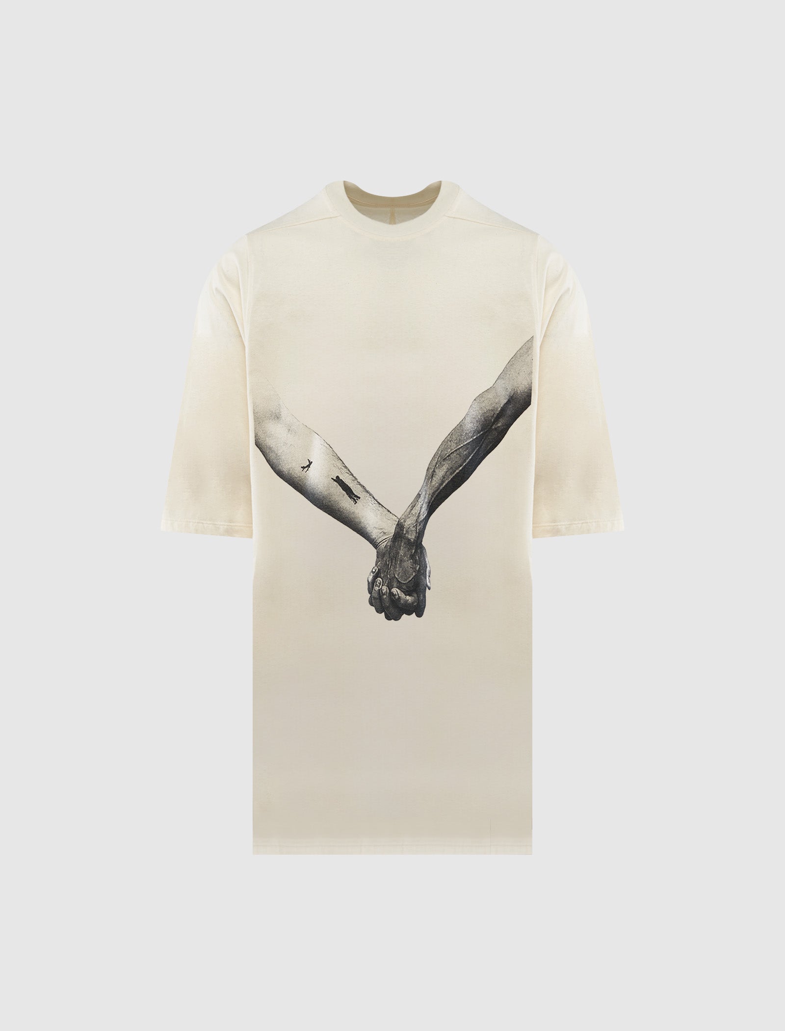 Rick Owens Mainline Jumbo SS T-Shirt - Oversized Cotton Tee for Men | Streetwear Fashion & Casual Wear | Perfect for Urban Outfits & Everyday Style