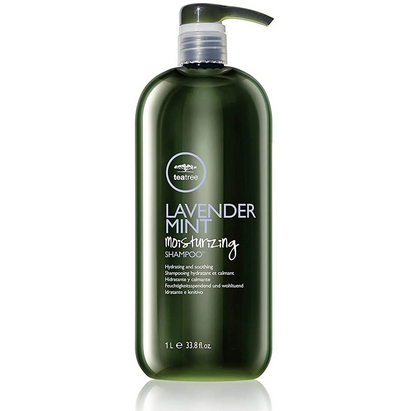 Tea Tree Lavender Mint Moisturizing Shampoo for Dry Scalp & Dandruff - 33.8oz Large Bottle - Hydrating & Soothing Hair Care - Perfect for Daily Use & Sensitive Scalp