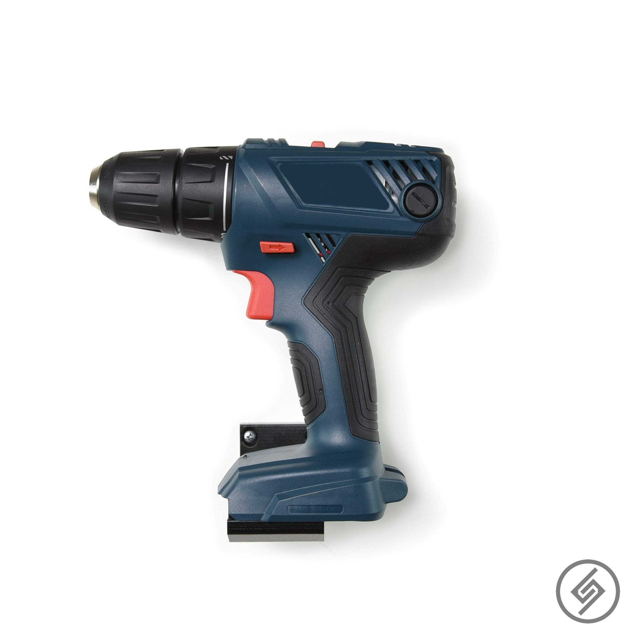 Bosch 18V Tool Wall Mount Holder | Heavy Duty Low Profile Bracket for Power Tool Storage | DIY Workshop & Garage Organization | Perfect for Crafts, Home Improvement & Easy Access Tool Display