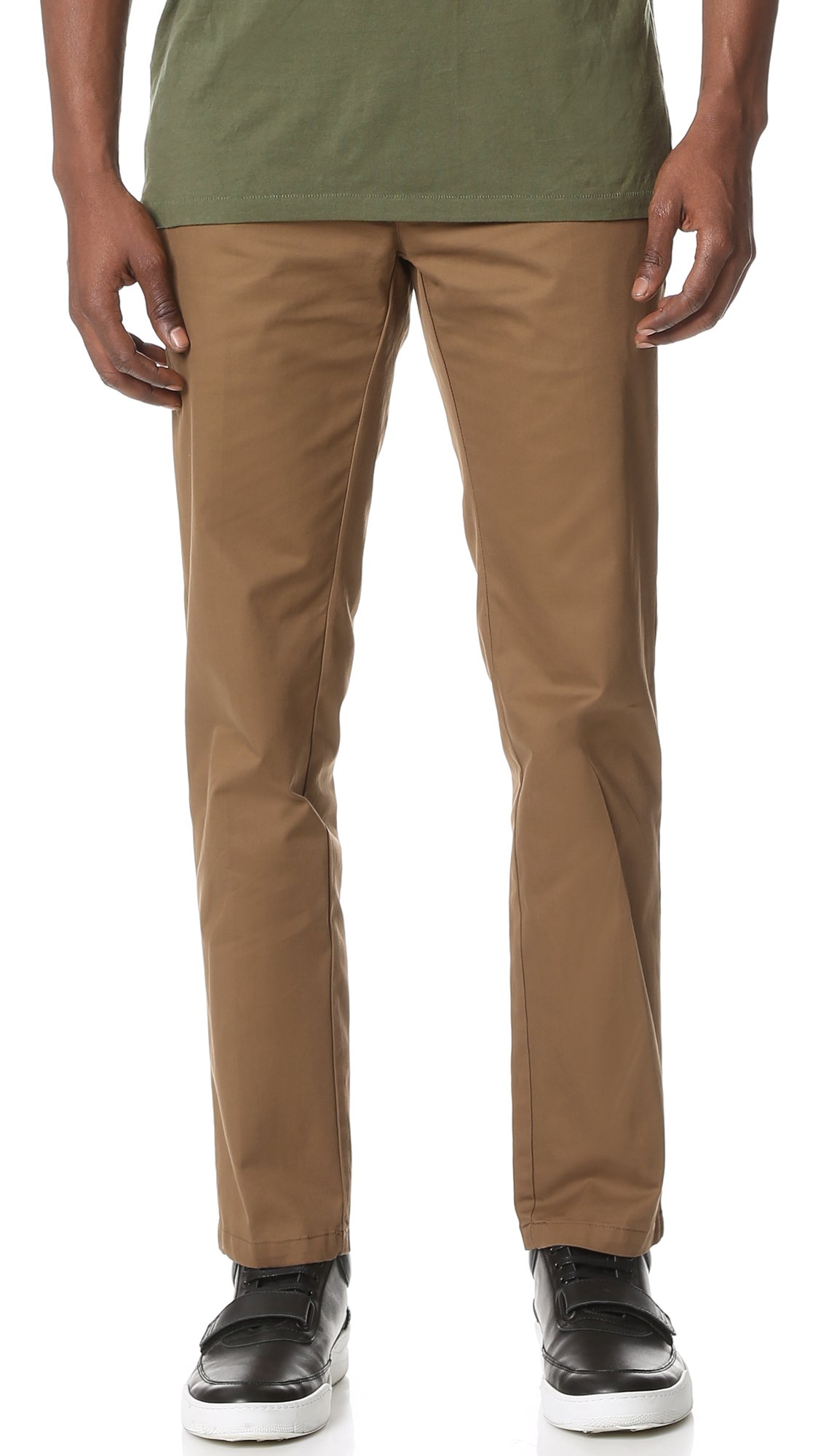Zanerobe Men's Box Chino Pants - Slim Fit Stretch Comfort Casual Trousers for Work, Office & Everyday Wear