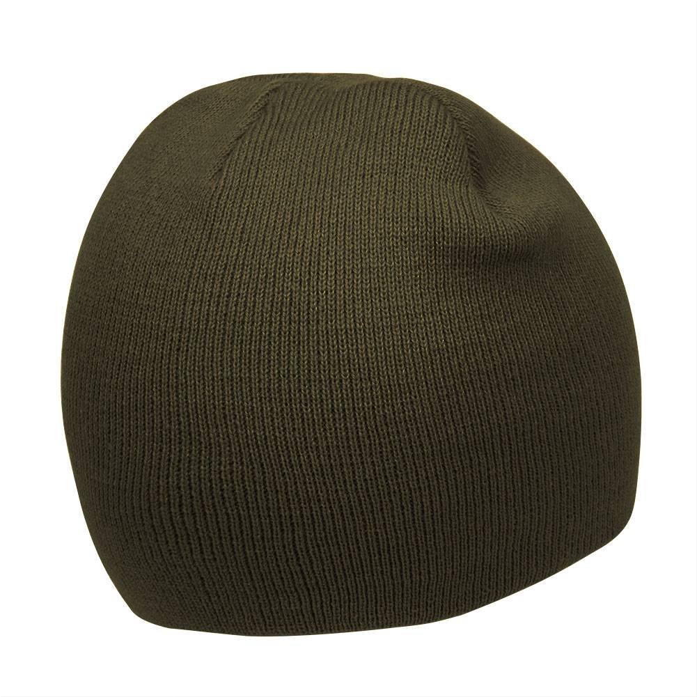 Unisex Cuffless Beanie Skull Cap for Men & Women - Soft Stretchy Winter Hat for Running, Hiking & Outdoor Activities