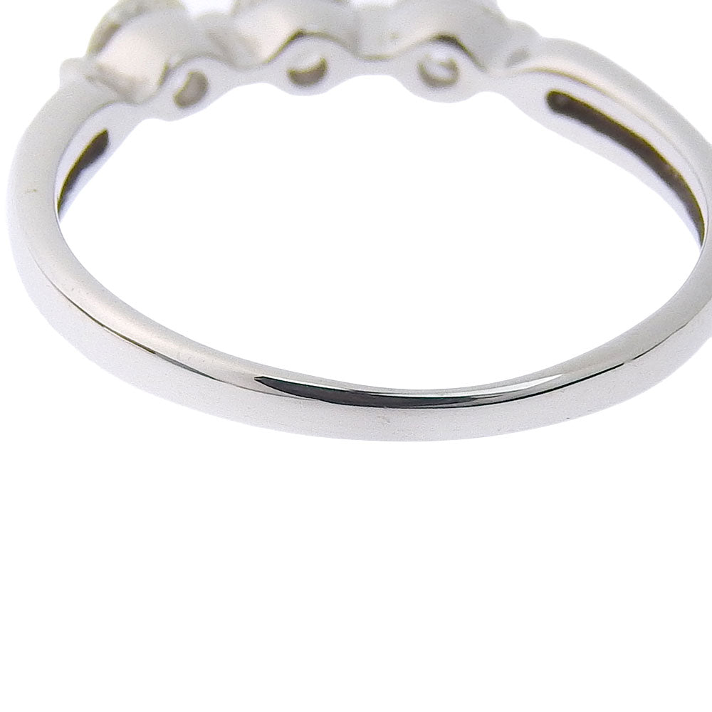 3P 18K White Gold Diamond Ring for Women - Elegant Wedding, Engagement & Anniversary Jewelry Gift
